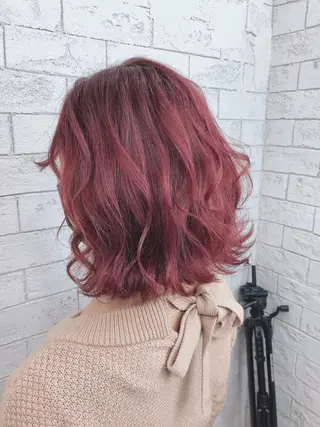 ショート カラー ️韓国ヘア/レイヤー カット❤️Yūkaのヘアスタイル
