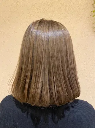 ミディアム カラー 新宿メンズパーマ ヨモギダのヘアスタイル
