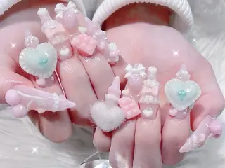 ネイル Rin Nail 新大久保店のネイルデザイン