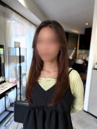 ロング ♡うる艶透明感 久留米 RAN🤍のヘアスタイル