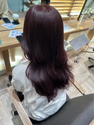 ロング 池崎 歩倖のヘアスタイル