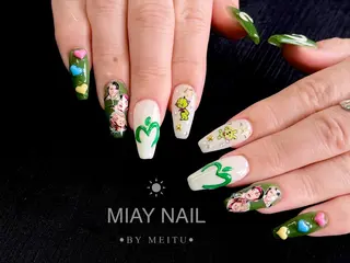 ネイル 💜MIYA NAIL鶴見店のネイルデザイン