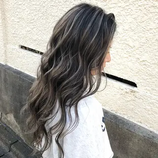 ロング 海外風レイヤーカット 👑店長 平松 由のヘアスタイル