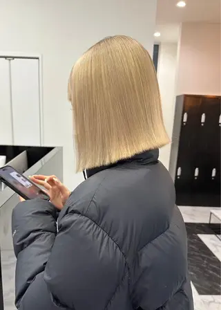 カラー DEAN .杉浦/透明感カラーのヘアスタイル
