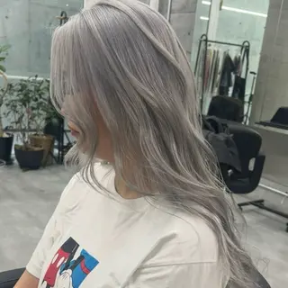 ロング カラー メンズ多数⚡ブリーチ 特化💚Acchonのヘアスタイル