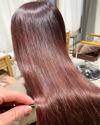 セミロング カラー 過去一の柔髪ヘア 🌿einshairのヘアスタイル