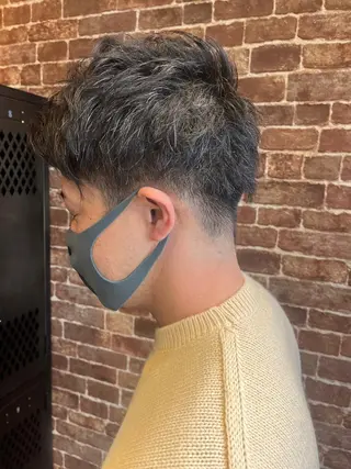 ショート カラー パーマ ヘアアレンジ メンズ キッズ ネイル マツエク・マツパ アイブロウ 久木原 ゆりのヘアスタイル