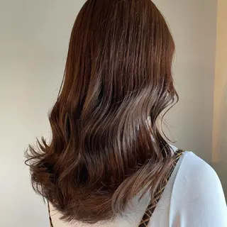ロング カラー ヘアアレンジ キッズ ネイル マツエク・マツパ アイブロウ 透明感カラー/推しカ ラー☁️JURAのヘアスタイル