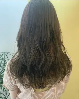 ロング カラー ハブヘアー ハブヘアーのヘアスタイル