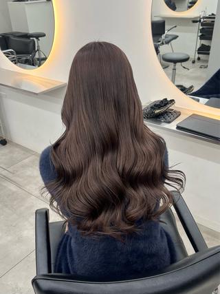 ロング カラー RENOレイヤー/ベ ージュtoyokaのヘアスタイル