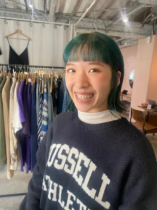ショート カラー Hayashi Shioriのヘアスタイル