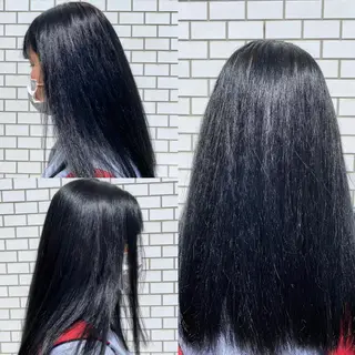 セミロング 堀 広夢のヘアスタイル