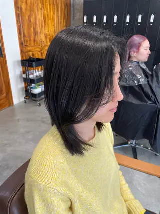 カラー マンツーマン 髪質改善　工藤のヘアスタイル