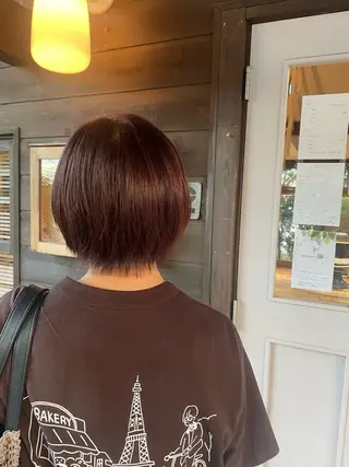 ショート カラー 高橋 七海のヘアスタイル