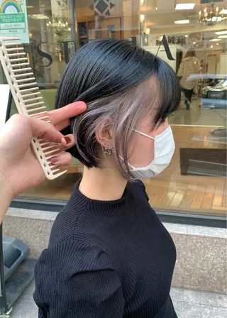 ショート カラー 矢野 晃平のヘアスタイル