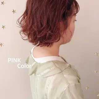ショート カラー 市川 千夏のヘアスタイル