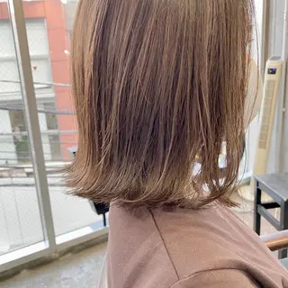 ミディアム カラー ヘアアレンジ 【ダメージレス施術】 【透明感】北村 拓也のヘアスタイル