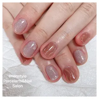 ショート ネイル 🐾enen style 🐾のネイルデザイン