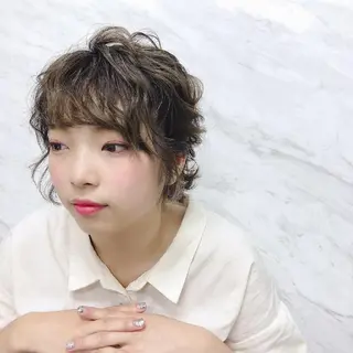 ショート カラー ヘアアレンジ HIME. **ヒメドットのヘアスタイル