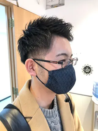 ショート メンズ 過去一の柔髪ヘア 🌿einshairのヘアスタイル