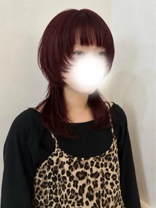 ミディアム カラー 艶感暖色カラー🥀/ レイヤー / れいかのヘアスタイル