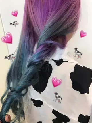 ロング カラー 新宿駅近♡個室 ♡関口三都季🌜のヘアスタイル