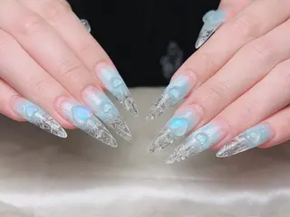 ネイル Sora  Nail 長さ出し専門店のネイルデザイン