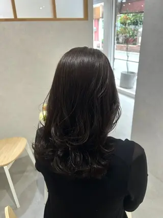 セミロング Mao 🎀bob Oliveカラー🌿のヘアスタイル