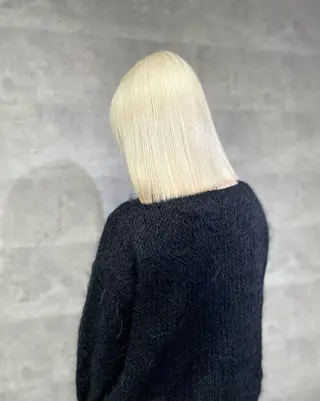 カラー yasuハイトーン/ デザインカラーのヘアスタイル