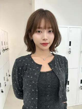 ショート 韓国風レイヤーカット 松葉翔のヘアスタイル