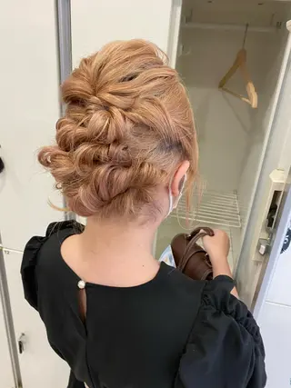 ヘアアレンジ 田谷 夏生のヘアスタイル