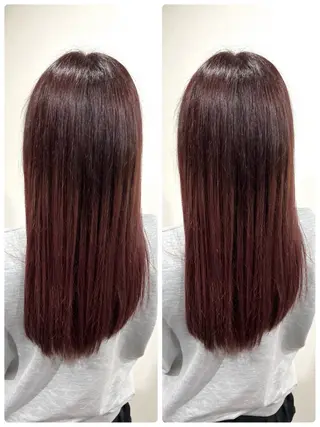 セミロング カラー レイヤー/ボブ 特化✂️福岡のヘアスタイル