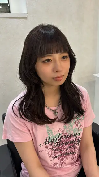 ミディアム カラー miyon/ RINOA🇰🇷のヘアスタイル