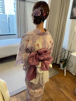六本木ヘアセット Arisaのヘアスタイル