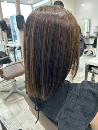 ミディアム カラー Ayano 🫧のヘアスタイル