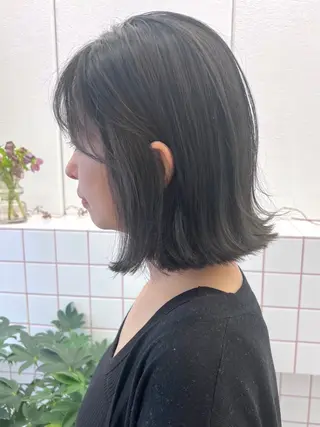 ショート 透明感カラー/名古屋 /栄/木下奈々望のヘアスタイル