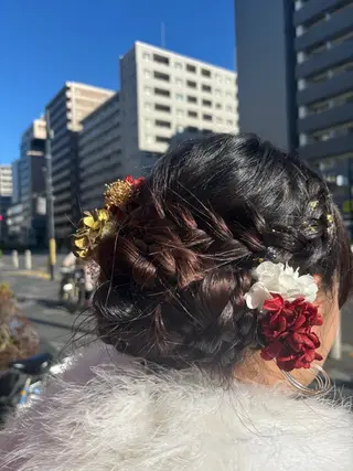 ヘアアレンジ 🐰K+Plus🐰 まゆ🐰のヘアスタイル