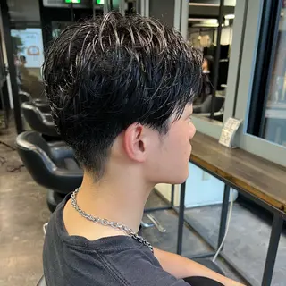 ショート メンズ 💘札幌クロスパーマ 髪質改善💘rinaのヘアスタイル
