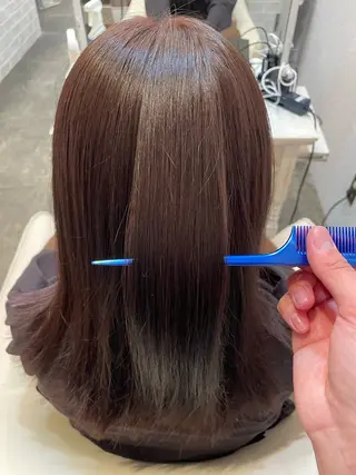 ミディアム カラー 髙原菖💎 カラーモデル募集中のヘアスタイル