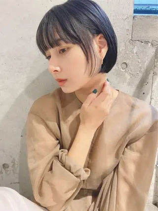 ショート ルービック奈良 平本 温大のヘアスタイル