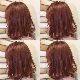 ミディアム カラー 髪質改善/縮毛矯正 /美髪🩵イケダのヘアスタイル