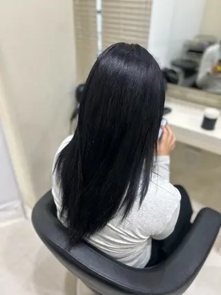 ロング カラー ヘアアレンジ メンズ さくら🍒 暖色カラー/髪質改善のヘアスタイル