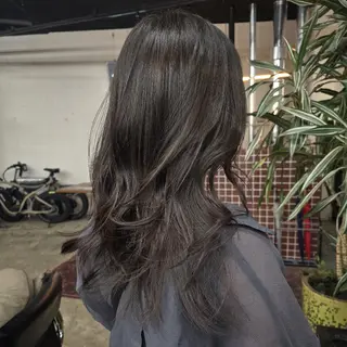 ロング カラー ハヤシ マユ ✂ 府中美容室のヘアスタイル