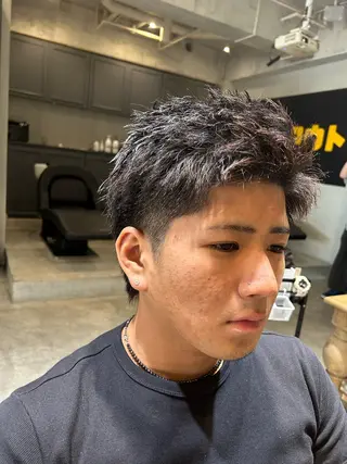ショート メンズ HANGOUT/だん 短髪指名No.1のヘアスタイル