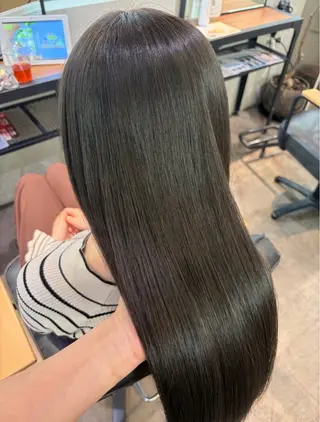 ロング カラー 透明感カラー🫧🎀 まりなのヘアスタイル