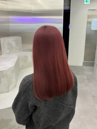 ロング カラー 🍀透明感ナチュラル カラー🍀じゅんのヘアスタイル