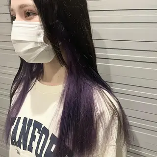 ロング カラー 玉木 愛美のヘアスタイル