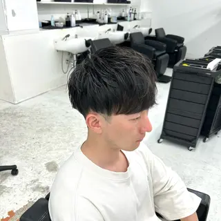 ショート メンズ 【柏/メンズパーマ 特化】🍏網中勇喜のヘアスタイル
