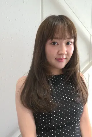 ロング カラー 福島kico ナカウチのヘアスタイル