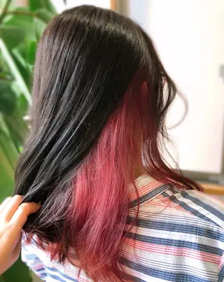 セミロング くまがい みゆ【edge.】のヘアスタイル